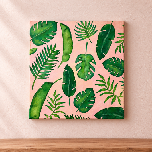 The Palms (8" x 8")
